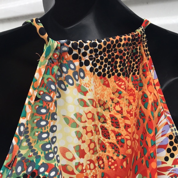 🚨B2G1 TYCHE Colorful Sleeveless Blouse - Picture 3 of 5